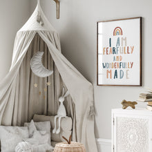 Load image into Gallery viewer, set of 6 boho let your shine Christian kids bible verse art print 07-123