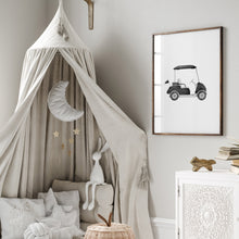 Load image into Gallery viewer, Black watercolor golf set of 6 art print 07-31105