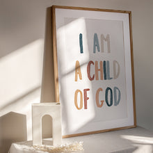 Load image into Gallery viewer, set of 6 boho let your shine Christian kids bible verse art print 07-123