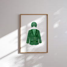Load image into Gallery viewer, Watercolor Green golf master theme set of 6 art print 07-33401