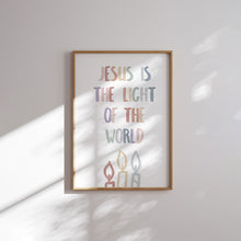 Load image into Gallery viewer, set of 6 boho Christian kids bible verse art prints 07-20104