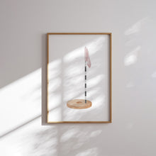 Load image into Gallery viewer, Pink watercolor golf set of 6 art print 07-27105