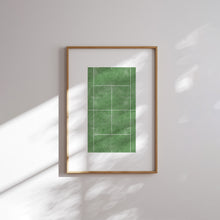 Load image into Gallery viewer, Pink watercolor tennis set of 6 wall art prints 07-27706