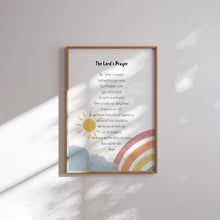 Load image into Gallery viewer, set of 6 Christian kids educational art prints 07-173