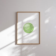 Load image into Gallery viewer, Purple watercolor tennis set of 6 wall art prints 07-27712