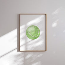 Load image into Gallery viewer, Watercolor sports ball set of 6 art print 07-304