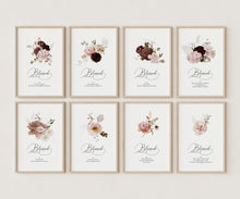 Load image into Gallery viewer, Pink Beatitudes set of 8 art prints