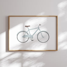 Load image into Gallery viewer, Blue transportation art print 07-248