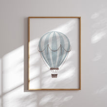 Load image into Gallery viewer, Blue transportation art print 07-248