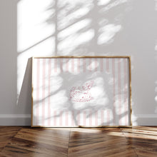 Load image into Gallery viewer, Pink Teddy Bear Girls room art prints (Choose your print) 07-365
