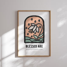 Load image into Gallery viewer, Set of 8 boho Christian kids the beatitudes prints 07-344