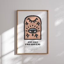 Load image into Gallery viewer, Set of 8 boho Miracle of Jesus art prints 07-217