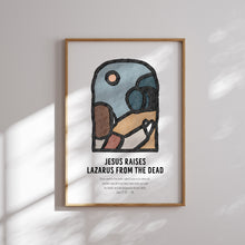 Load image into Gallery viewer, Set of 8 boho Miracle of Jesus art prints 07-217