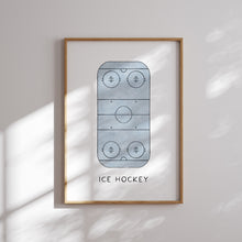 Load image into Gallery viewer, Set of 8 Sports filed wall art prints 07-341