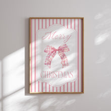 Load image into Gallery viewer, Pink Christian Christmas Wall Art Print (Choose your print) 13-223