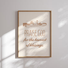 Load image into Gallery viewer, Fall Thanksgiving Bible Verse Wall Art Set 02-328 (Choose your print)