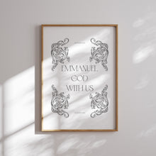 Load image into Gallery viewer, Black Christian Christmas Wall Art Print (Choose your print) 13-226