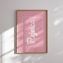 Load image into Gallery viewer, Pink Christian Christmas Wall Art Print (Choose your print) 13-223