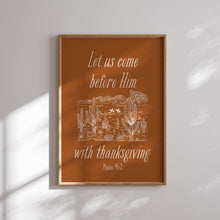 Load image into Gallery viewer, Fall Western Cowgirl Thanksgiving Bible Verse Wall Art Set 02-327 (Choose your print)