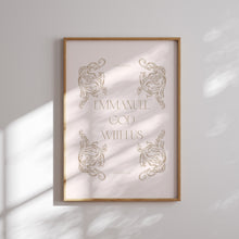 Load image into Gallery viewer, Neutral Yellow Christian Christmas Wall Art Print (Choose your print) 13-225
