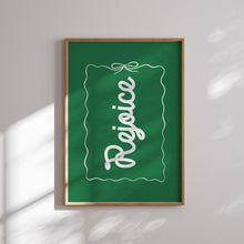Load image into Gallery viewer, Red Green Christian Christmas Wall Art Print (Choose your print) 13-222