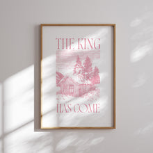 Load image into Gallery viewer, Pink Christian Christmas Wall Art Print (Choose your print) 13-223