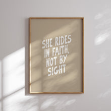 Load image into Gallery viewer, Retro set of 9 Neutral cowgirl Christian bible verse wall art 02-325