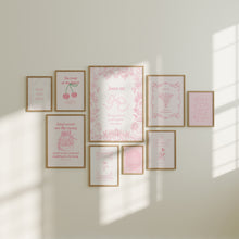 Load image into Gallery viewer, Aesthetic modern pink bible verse wall art prints