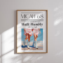 Load image into Gallery viewer, Girly Western cowgirl bible verse art prints