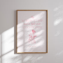 Load image into Gallery viewer, Aesthetic modern pink bible verse wall art prints