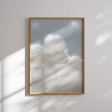 Load image into Gallery viewer, Light blue bible verse wall art print