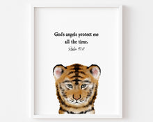 Load image into Gallery viewer, Baby animal bible verse art prints 07-16305