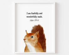 Load image into Gallery viewer, set of 9 baby animal bible verse art prints 07-16305