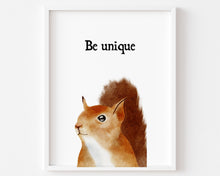Load image into Gallery viewer, set of 9 baby animal be quote art prints 07-16303