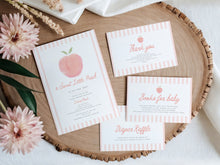 Load image into Gallery viewer, Peach baby shower party mini set 2010