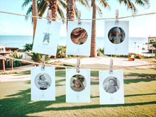 Load image into Gallery viewer, Corjl editable Blue Dol tradition Korean boy 1st birthday photo banner 0304