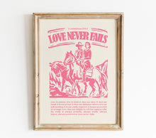 Load image into Gallery viewer, Pink Cowgirl Western Christian bible verse gallery wall art prints