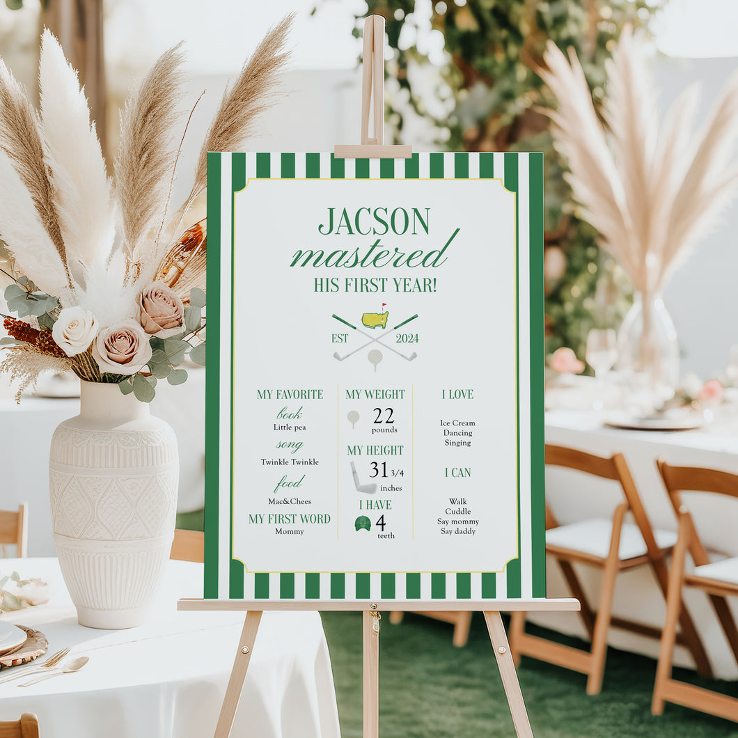 0313 green golf masters milestone template
