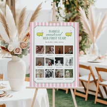 Load image into Gallery viewer, 0313 pink golf photo milestone template
