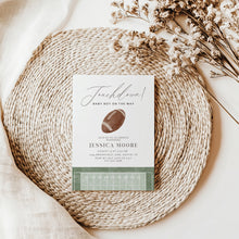 Load image into Gallery viewer, 2032 Football Touchdown Sports Baby Boy Shower Invite, Editable Template, Digital Download
