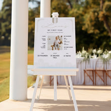 Load image into Gallery viewer, 0321 Korean Doljanchi 1st Birthday Milestone Sign: Editable Party Decor (Digital Download)
