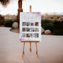 Load image into Gallery viewer, 0319 Pink Snowflakes Winter Onederland Milestone Sign Template - Editable 12-Month Growth Chart Digital Download
