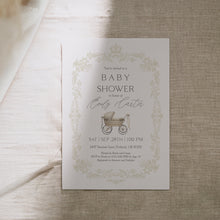 Load image into Gallery viewer, 2018 classic baby stroller invitation template
