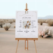 Load image into Gallery viewer, 0321 Korean Doljanchi 1st Birthday Milestone Sign: Editable Party Decor (Digital Download)
