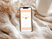 Load image into Gallery viewer, Little Pumpkin is On the Way, Editable Invitation, Fall Baby Shower Invite, Watercolor Pumpkin (Digital Download) 2028
