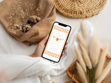 Load image into Gallery viewer, Little Pumpkin is On the Way, Editable Invitation, Fall Baby Shower Invite, Watercolor Pumpkin (Digital Download) 2028
