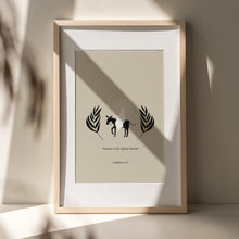 Load image into Gallery viewer, Hosanna in the highest heaven, Matthew 21:9 art print
