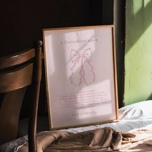 Load image into Gallery viewer, Pink aesthetic 1 Corinthians 13 art print
