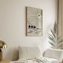 Load image into Gallery viewer, Three Wise Men Christmas Star Wall Art Print – Nativity Art Print 13-207
