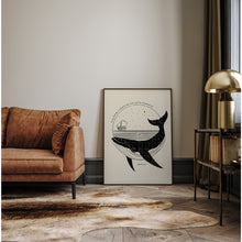 Load image into Gallery viewer, Jonah Whale art print
